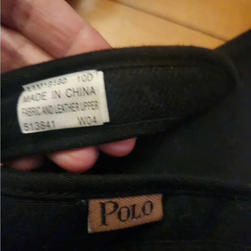 Mens Polo Black and Tan Flip Flops - Picture 4 of 4